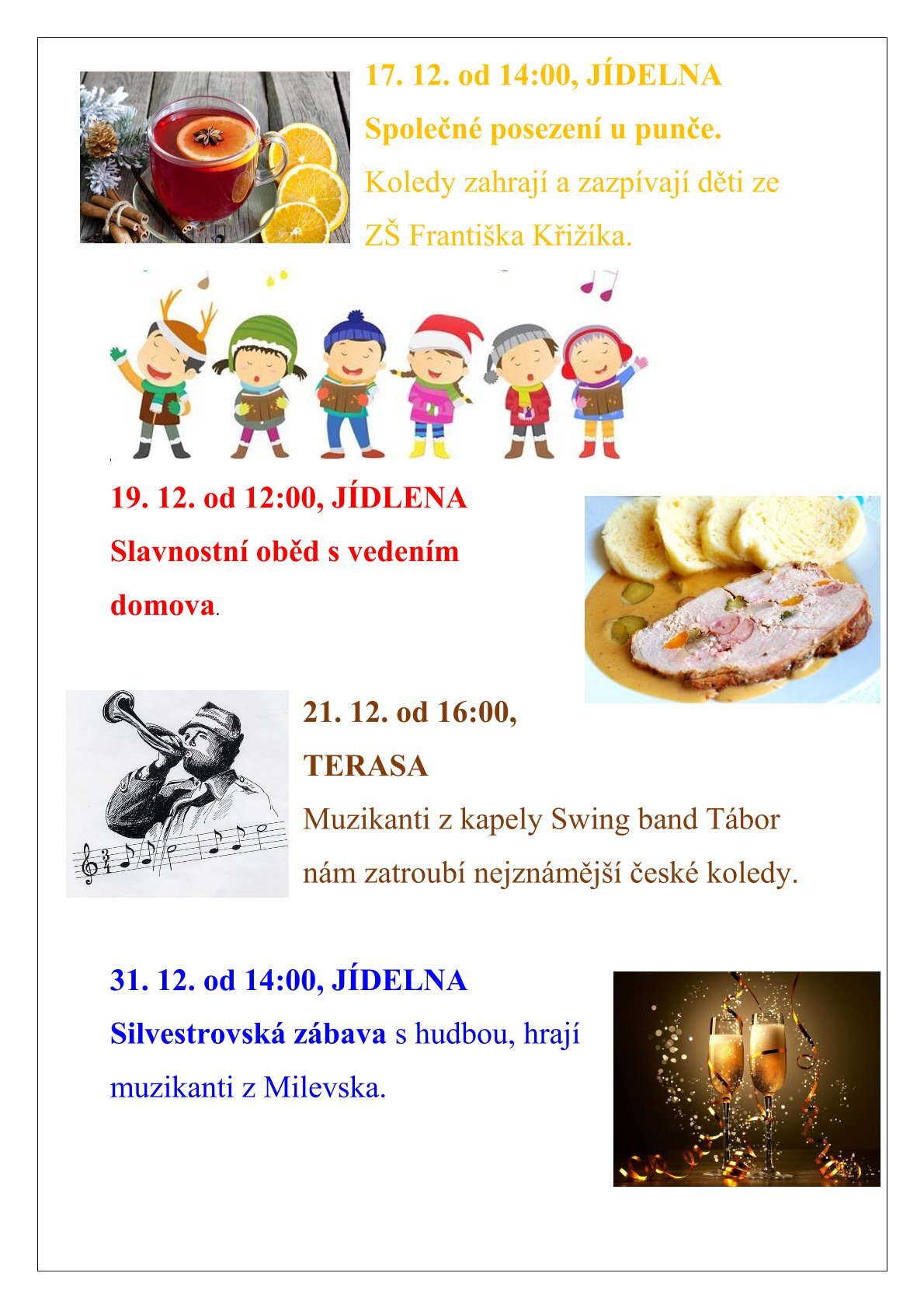 Akce pro naše klienty na měsíc posinec 2025