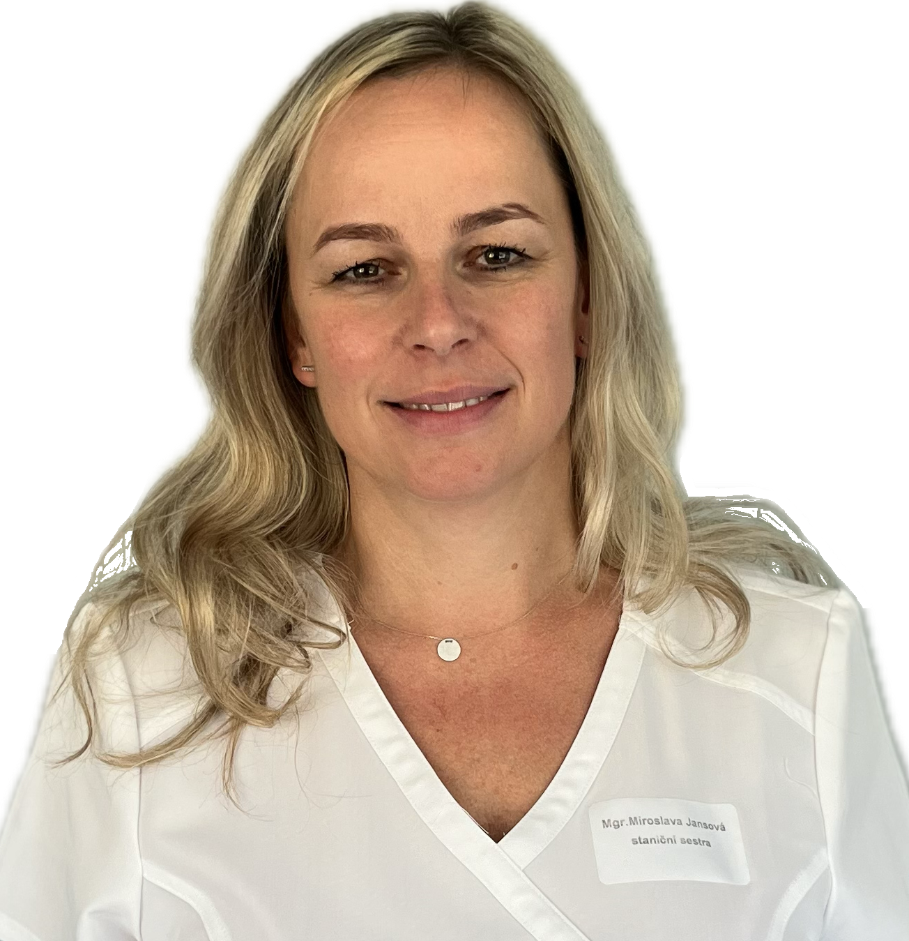 Staniční sestra 1. NP a vedoucí aktivizačních pracovnic Mgr. Miroslava Jansová