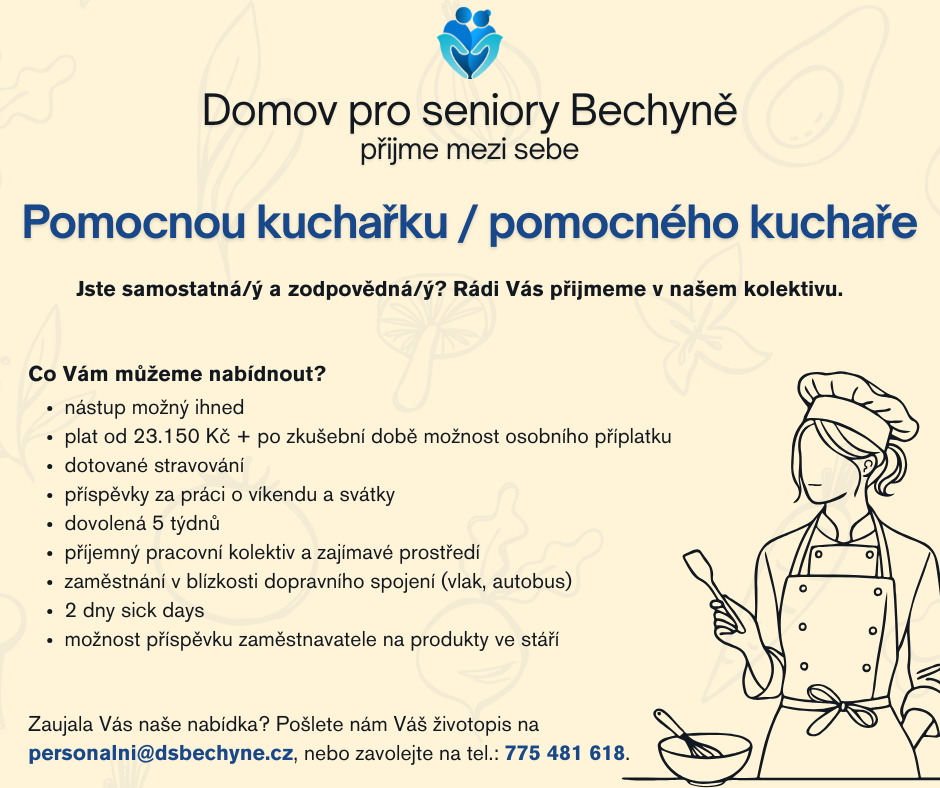 Pomocná kuchařka / pomocný kuchař
